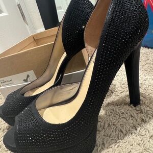 Black stiletto